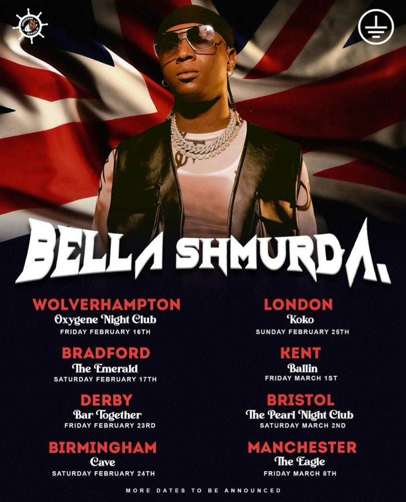 Bella Shmurda Live In London At Koko