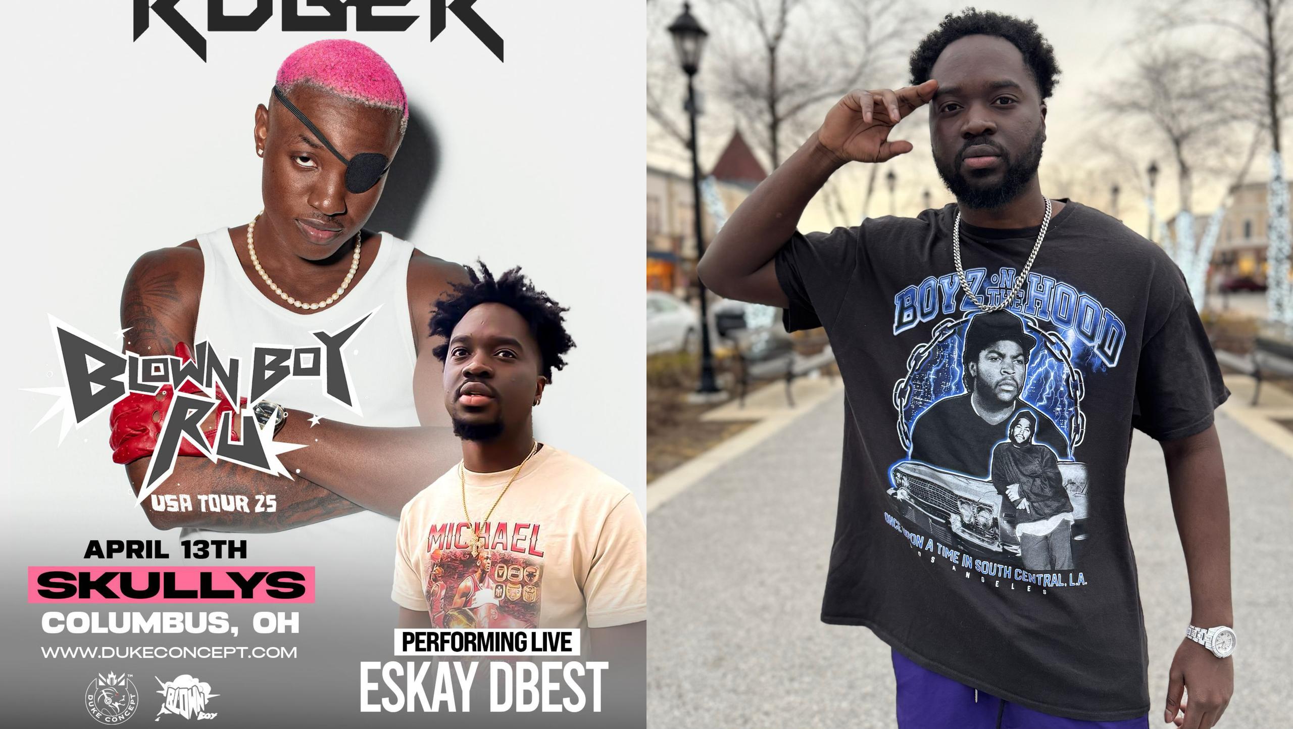 Ghanaian Artiste, Eskay Dbest To Perform On Ruger’s Columbus Ohio Concert